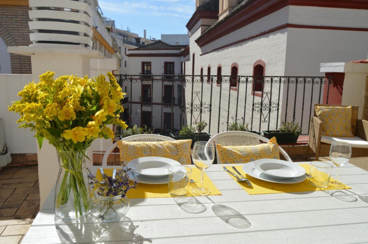 Isg Apartments Precioso Atico Con Terraza Privada En El Centro Sevilla Exterior foto