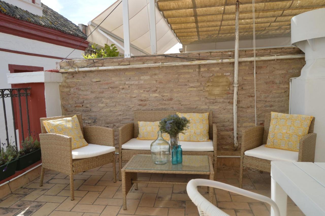 Isg Apartments Precioso Atico Con Terraza Privada En El Centro Sevilla Exterior foto
